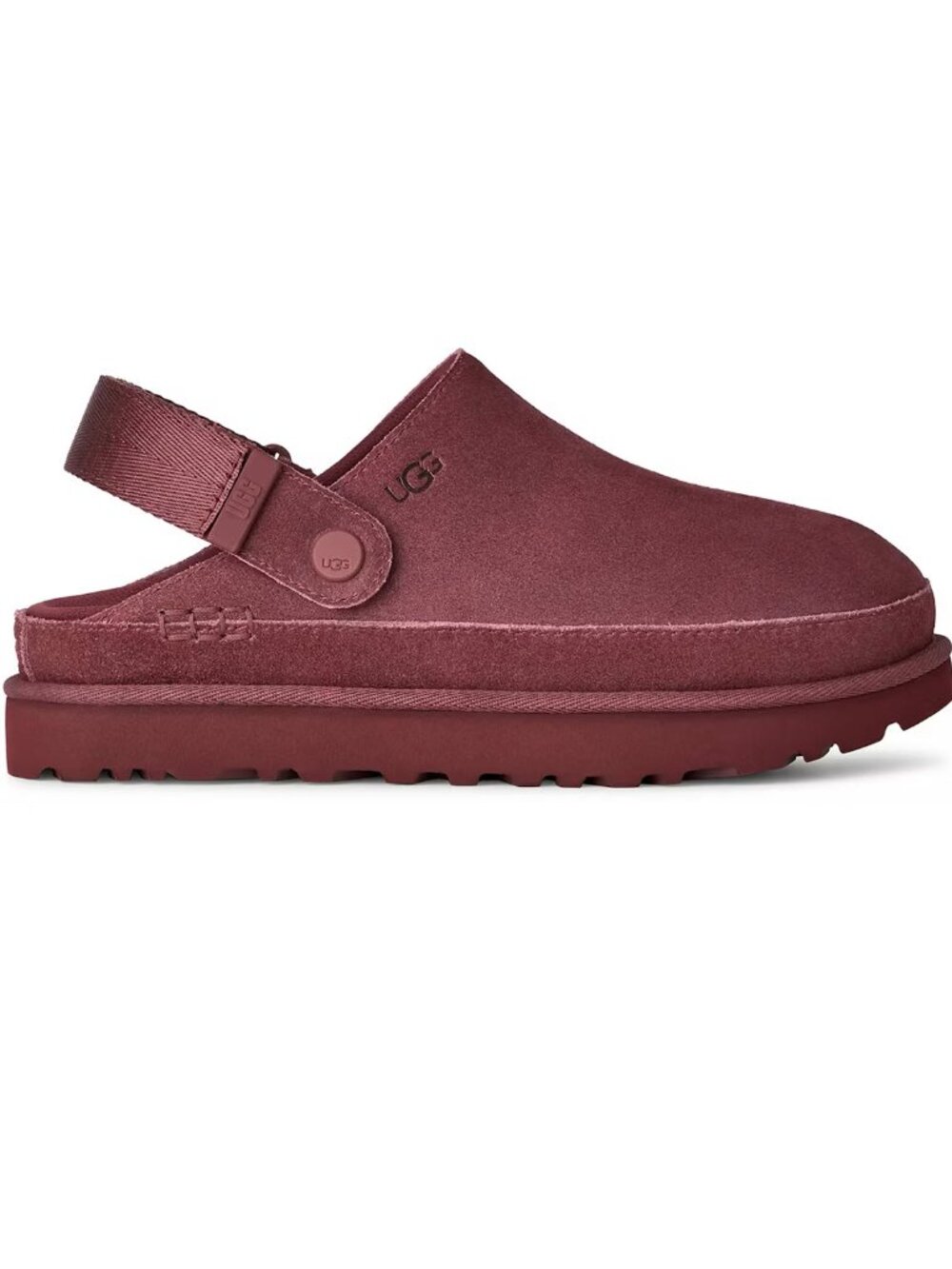 UGG Burnt Magenta GoldenStar Clog - Size 8 - LIKE NEW